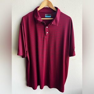 PGA Tour red golf polo
